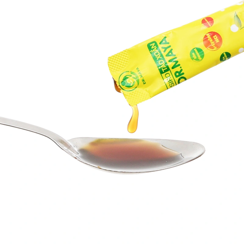 Siro tảo xoắn Dr.Maya giúp ăn ngon, tăng sức đề kháng hương caramel, 30 gói dạng uống (từ 1 tuổi) 11