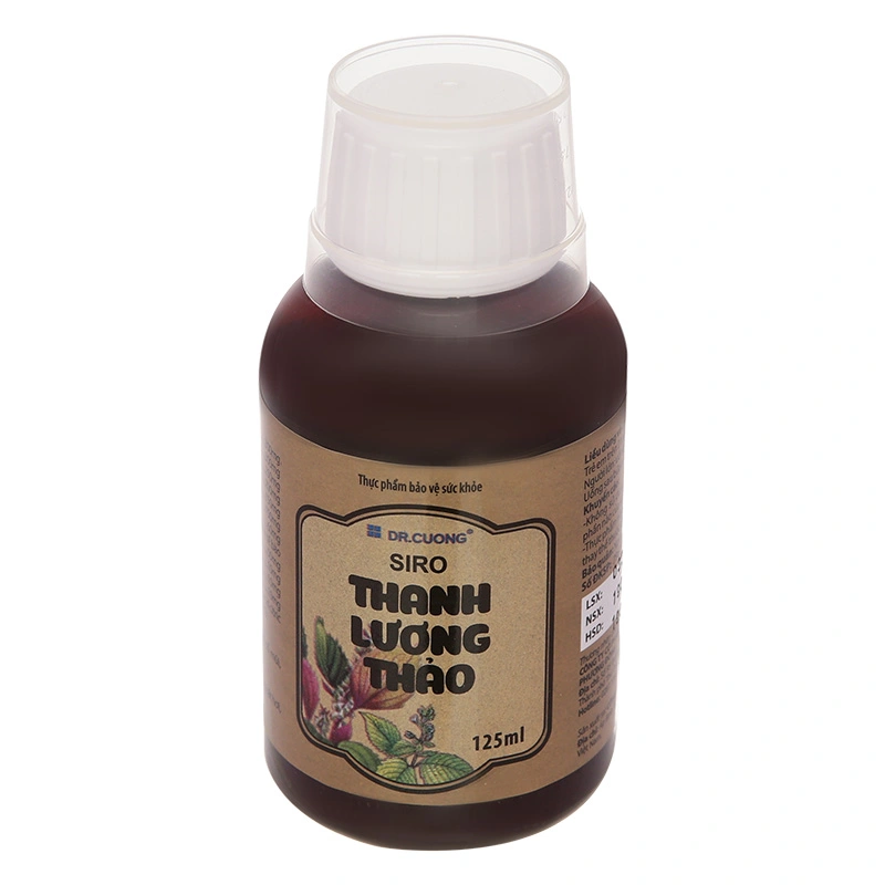 Siro Thanh Lương Thảo DR.CUONG hỗ trợ giảm triệu chứng do cảm lạnh, 125 ml dạng uống (từ 2 tuổi) 6