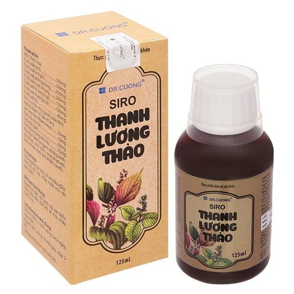 Siro Thanh Lương Thảo DR.CUONG hỗ trợ giảm triệu chứng do cảm lạnh, 125 ml dạng uống (từ 2 tuổi) 1