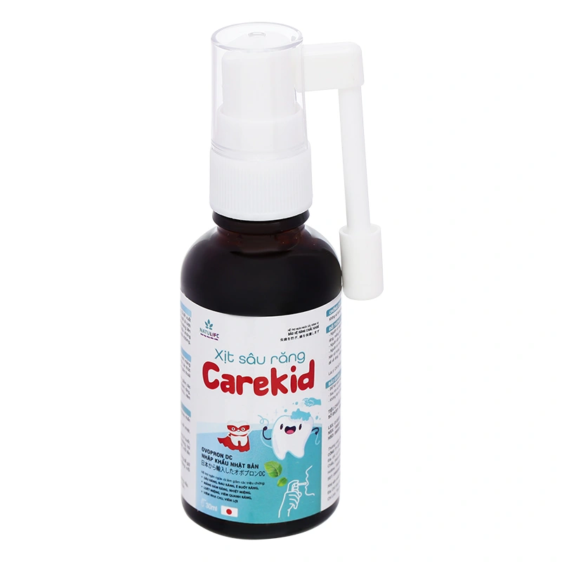 Natulife CareKid ngừa sâu răng hương thảo dược, 30 ml dạng xịt (từ 6 tháng) 5