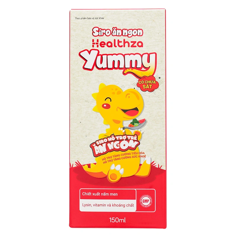 Siro Herbland Healthza Yummy hỗ trợ ăn ngon hương gạo, 150 ml dạng uống (từ 1 tuổi) 3