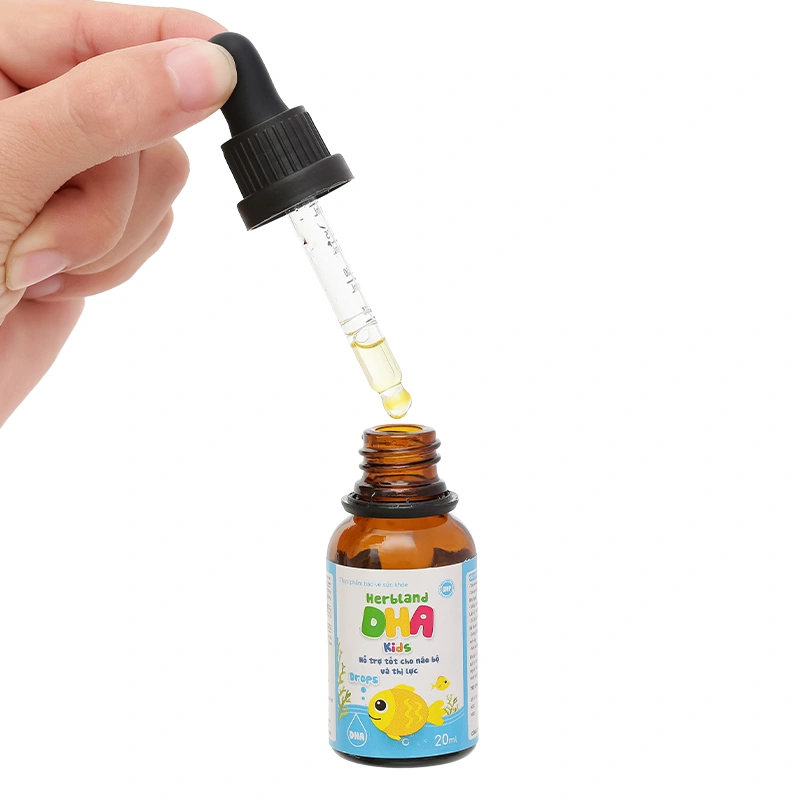 Siro Herbland DHA Kids tốt cho não và mắt 20 ml (từ 6 tháng) 8