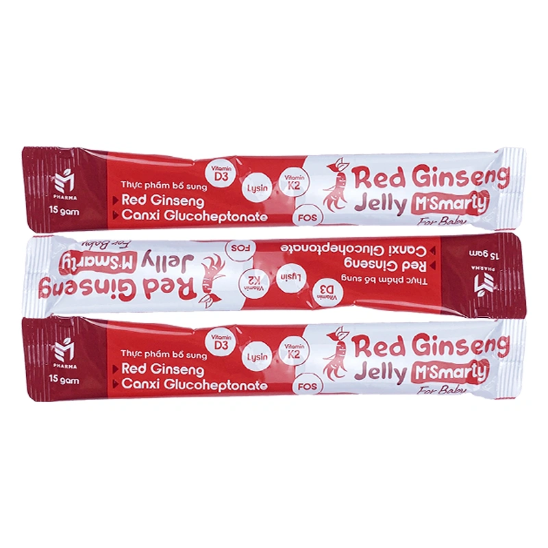 Thạch M'Smarty Red Ginseng bổ sung vitamin và khoáng chất hương sâm, 24 gói (từ 1 tuổi) 5