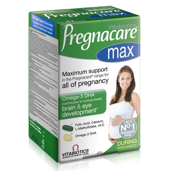 Vitabiotics Pregnacare Max bổ sung vitamin và khoáng chất, 84 viên dạng viên 1
