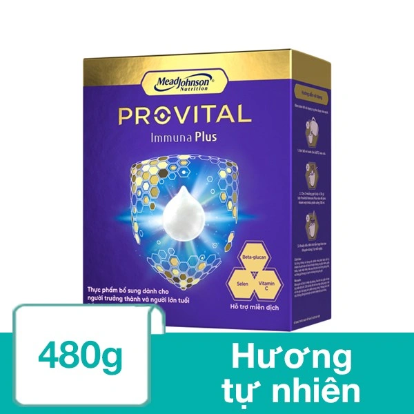 Sữa bột người lớn Provital Immuna Plus 960g 3