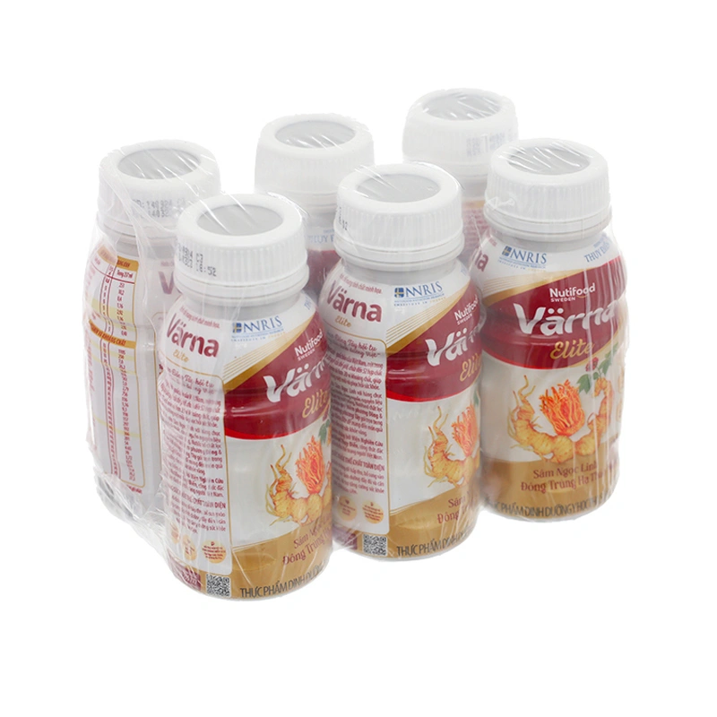 Lốc 6 chai sữa bột người lớn pha sẵn Nutifood Varna Elite hương sâm 237 ml 3
