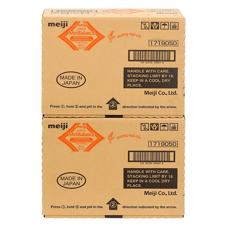 Thùng 24 hộp thực phẩm bổ sung Meiji MeiBalance hương ngũ cốc 125 ml dành cho người lớn - Giao bao bì ngẫu nhiên 4