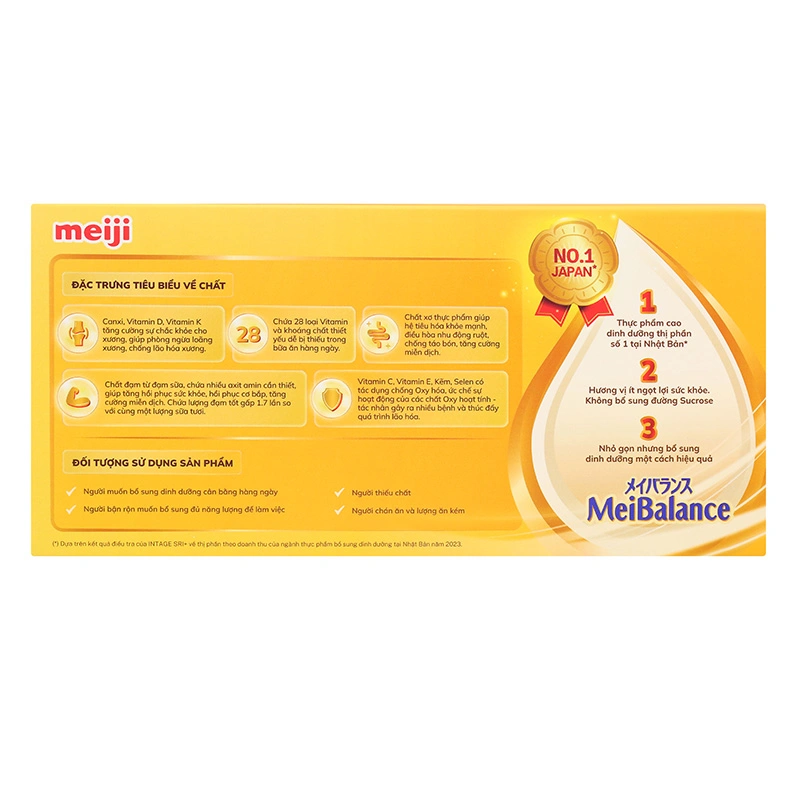 Thùng 24 hộp thực phẩm bổ sung Meiji MeiBalance hương ngũ cốc 125 ml dành cho người lớn - Giao bao bì ngẫu nhiên 8