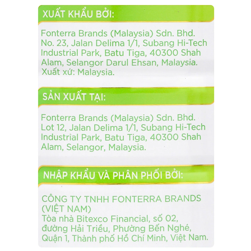 Combo 2 hộp sữa bột người lớn Anlene Gold 5X hương vani 800g 12