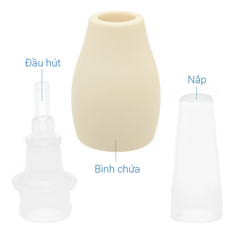 Dụng cụ hút mũi Pigeon K559 dạng bóp có nắp đậy 5