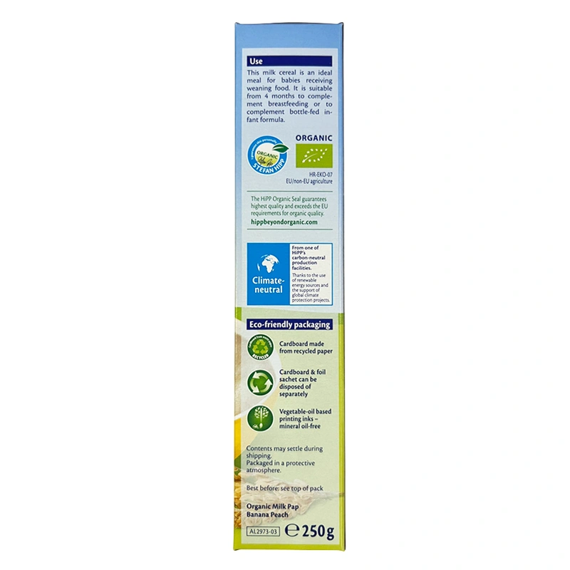 Bột ăn dặm khởi đầu HiPP sữa, ngũ cốc hộp 250g (từ 6 tháng) 7