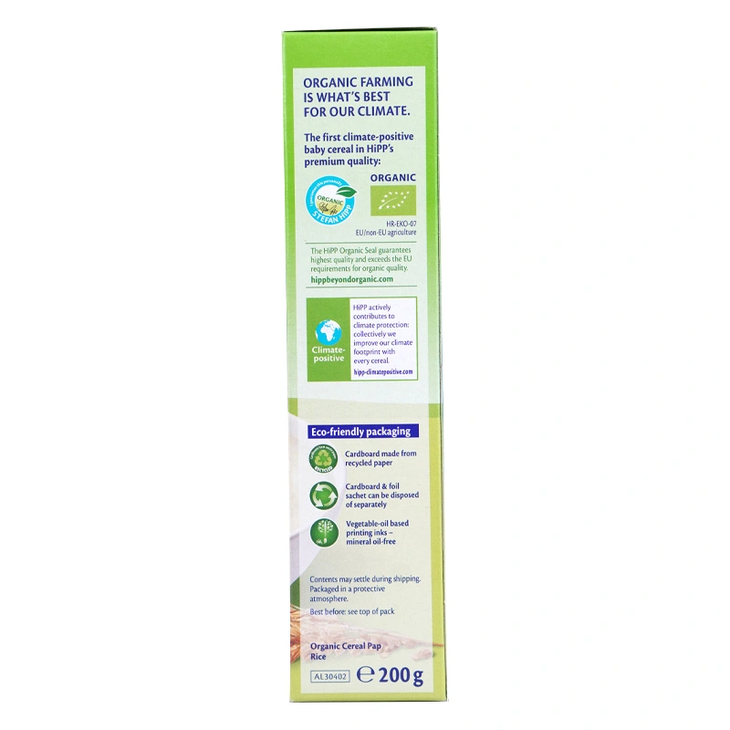 Bột ăn dặm HiPP gạo nhũ nhi hữu cơ hộp 200g (từ 6 tháng) 4