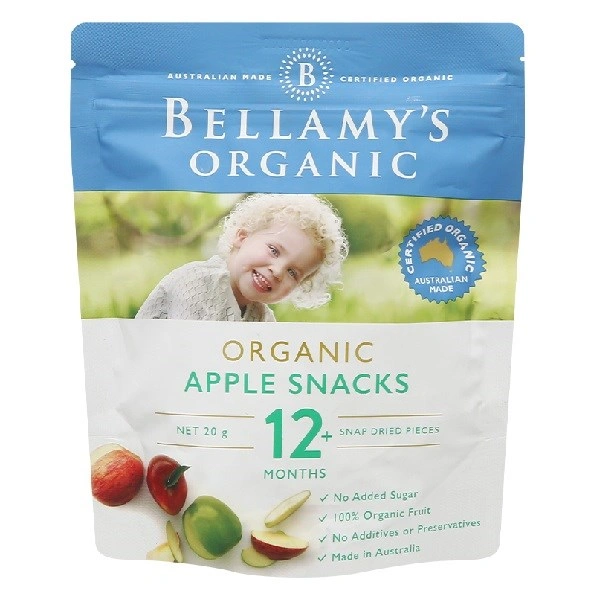 Bánh ăn dặm Bellamys Organic vị táo sấy gói 20g (từ 1 tuổi) 1