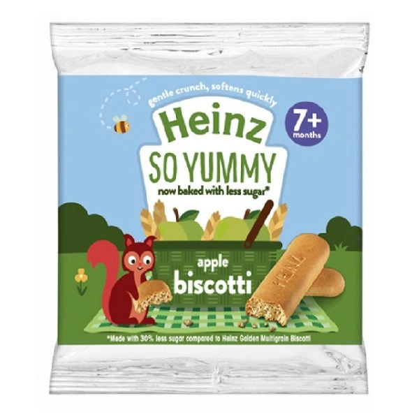Bánh ăn dặm Heinz Biscotti vị tự nhiên gói 60g (từ 7 tháng) 3