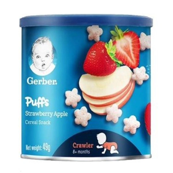 Bánh ăn dặm Gerber Puffs vị chuối, cam lon 49g (từ 8 tháng) 5