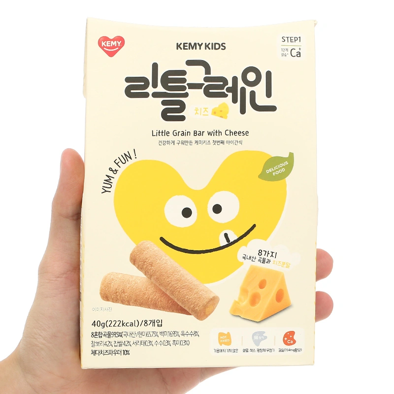 Bánh ngũ cốc ăn dặm Kemy Kids vị dâu hộp 40g (từ 8 tháng) 20