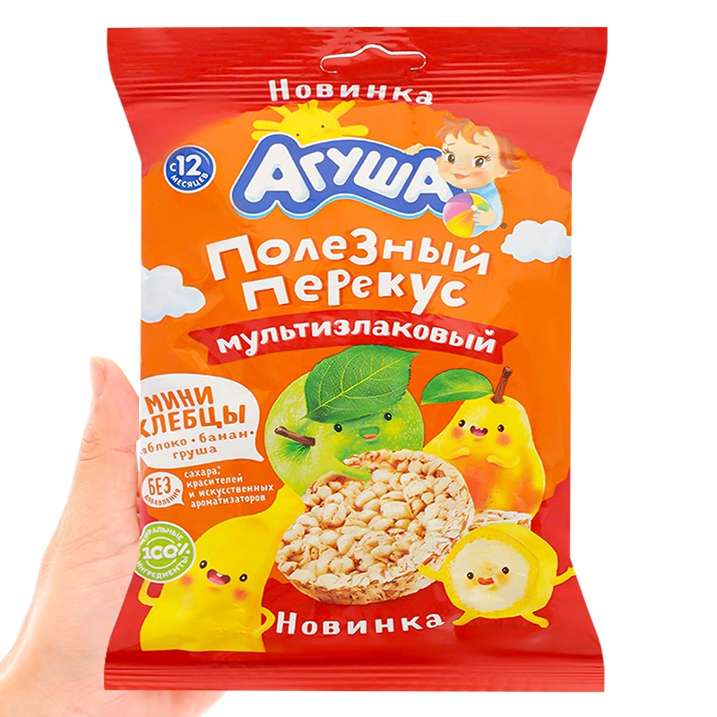 Bánh gạo ăn dặm Agusha vị quả mọng gói 30g (từ 1 tuổi) 8