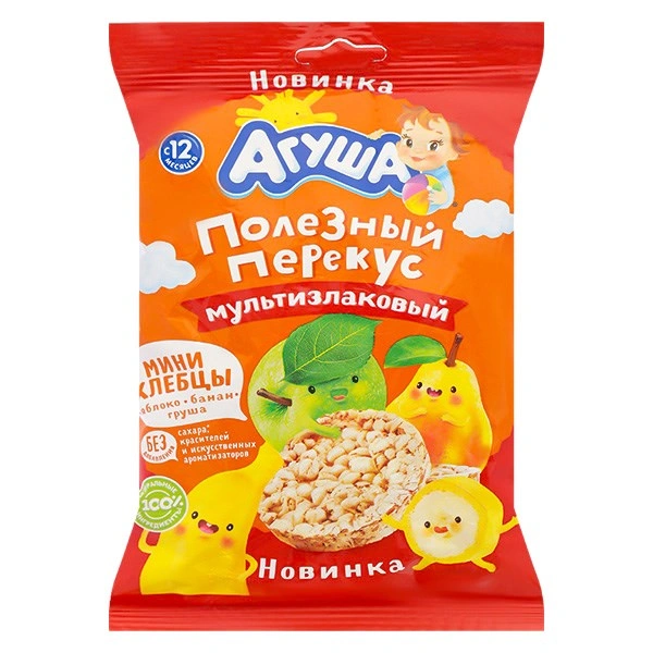Bánh gạo ăn dặm Agusha vị quả mọng gói 30g (từ 1 tuổi) 6