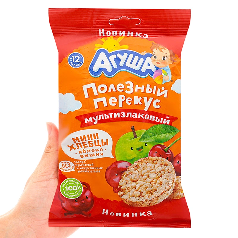 Bánh gạo ăn dặm Agusha vị quả mọng gói 30g (từ 1 tuổi) 13
