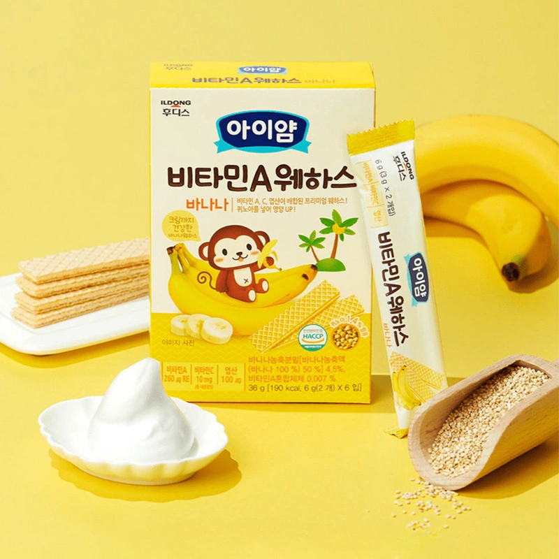 Bánh xốp ăn dặm ILDONG Ayiyum vị sữa hộp 36g (từ 1 tuổi) 17