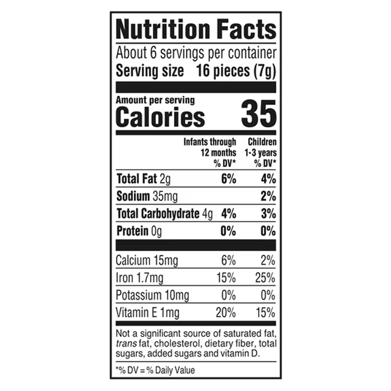 Bánh ăn dặm Gerber Lil' Crunchies vị phô mai lon 42g (từ 8 tháng) - Giao bao bì ngẫu nhiên 16