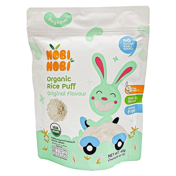 Bánh gạo ăn dặm Nobi Nobi vị truyền thống gói 40g (từ 6 tháng) 1