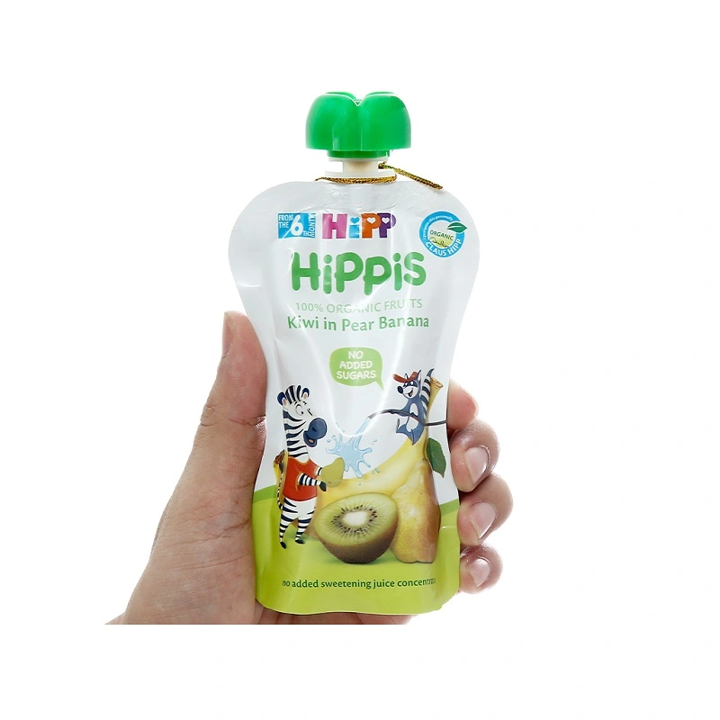 Dinh dưỡng trái cây nghiền HiPPiS kiwi, lê và chuối túi 100g (từ 6 tháng) 3