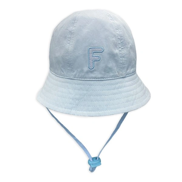 Nón vành cho bé trai Duy Ngọc thêu chữ F màu xanh nhạt 1