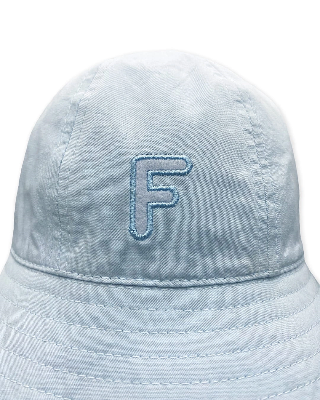 Nón vành cho bé trai Duy Ngọc thêu chữ F màu xanh nhạt 5