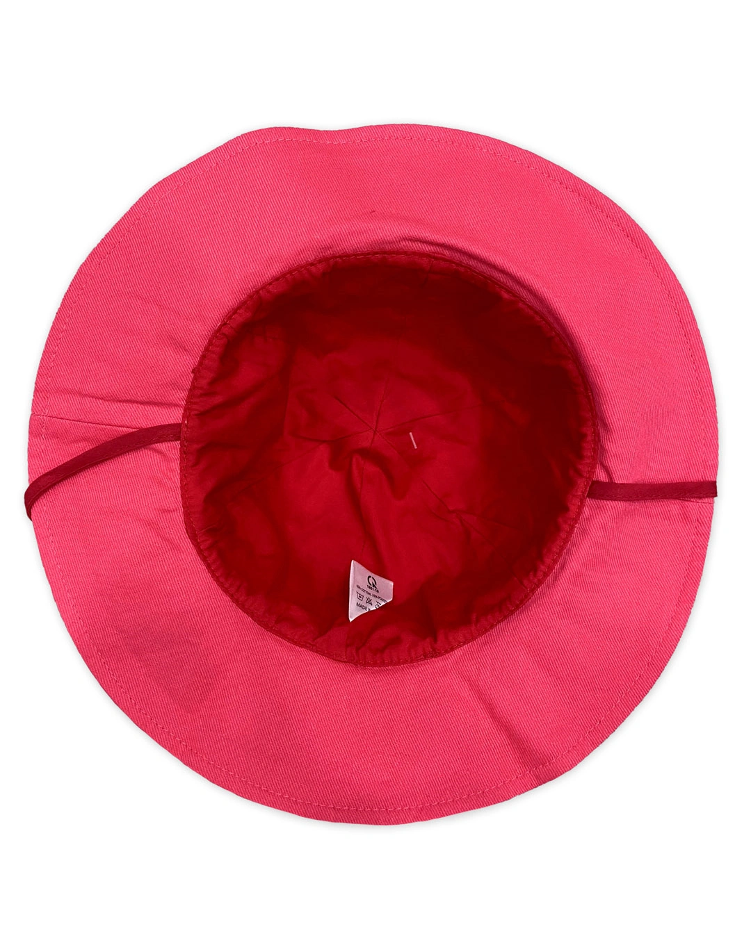 Nón vành cho bé gái Duy Ngọc thêu hoa bướm màu hồng nhạt 15