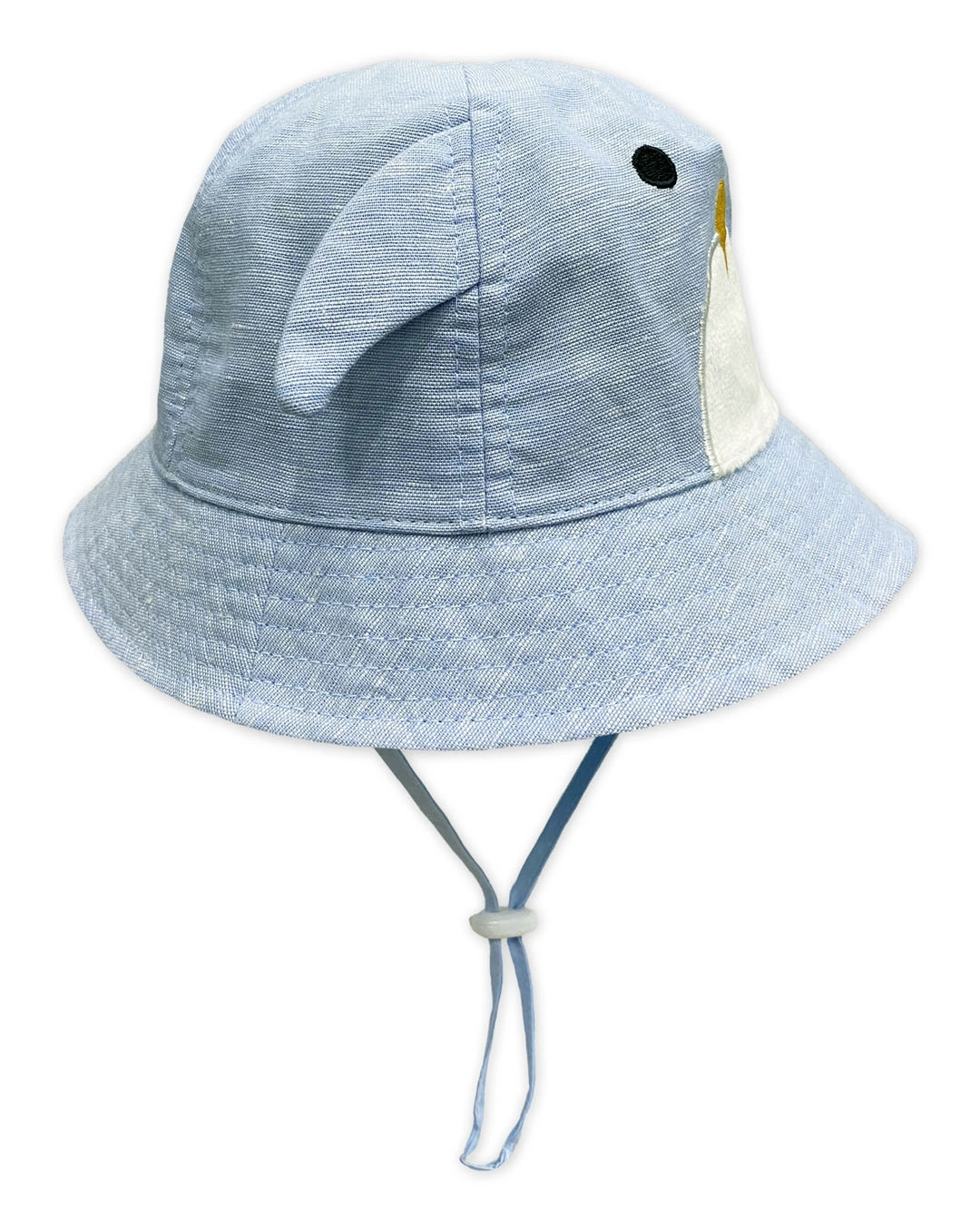 Nón vành cho bé trai Duy Ngọc in hình chim cánh cụt màu xanh nhạt 3