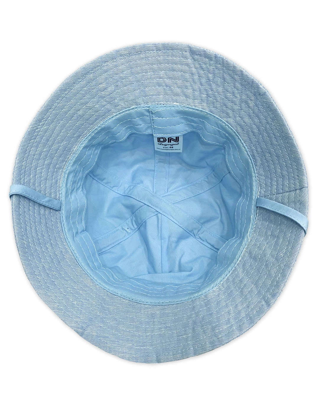 Nón vành cho bé trai Duy Ngọc in hình chim cánh cụt màu xanh nhạt 6