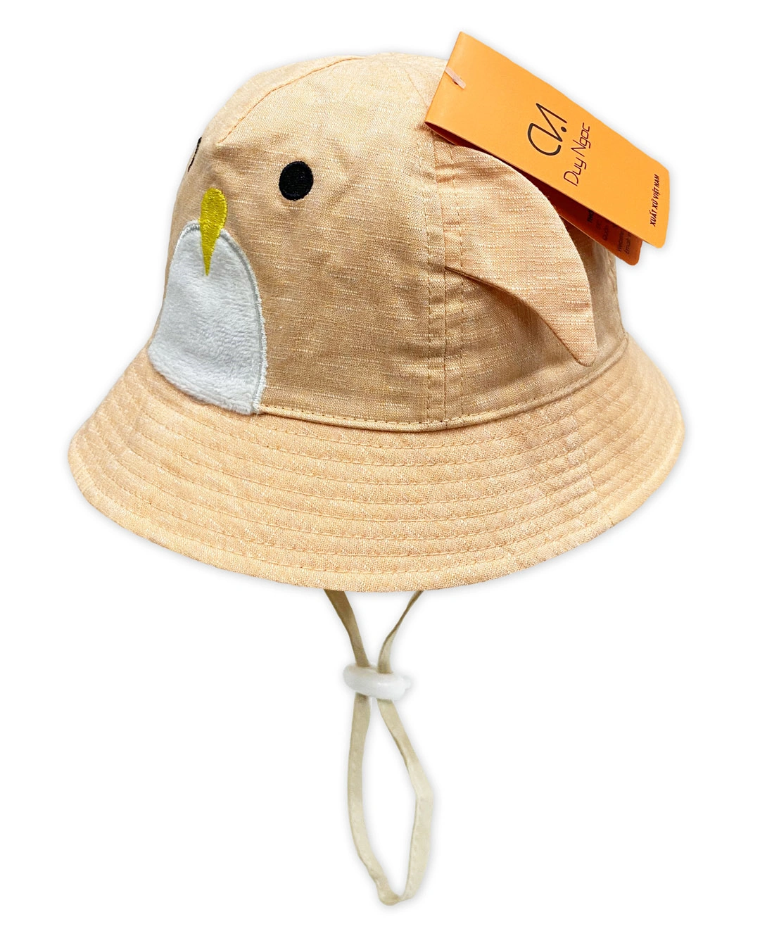 Nón vành cho bé trai Duy Ngọc in hình chim cánh cụt màu xanh nhạt 11