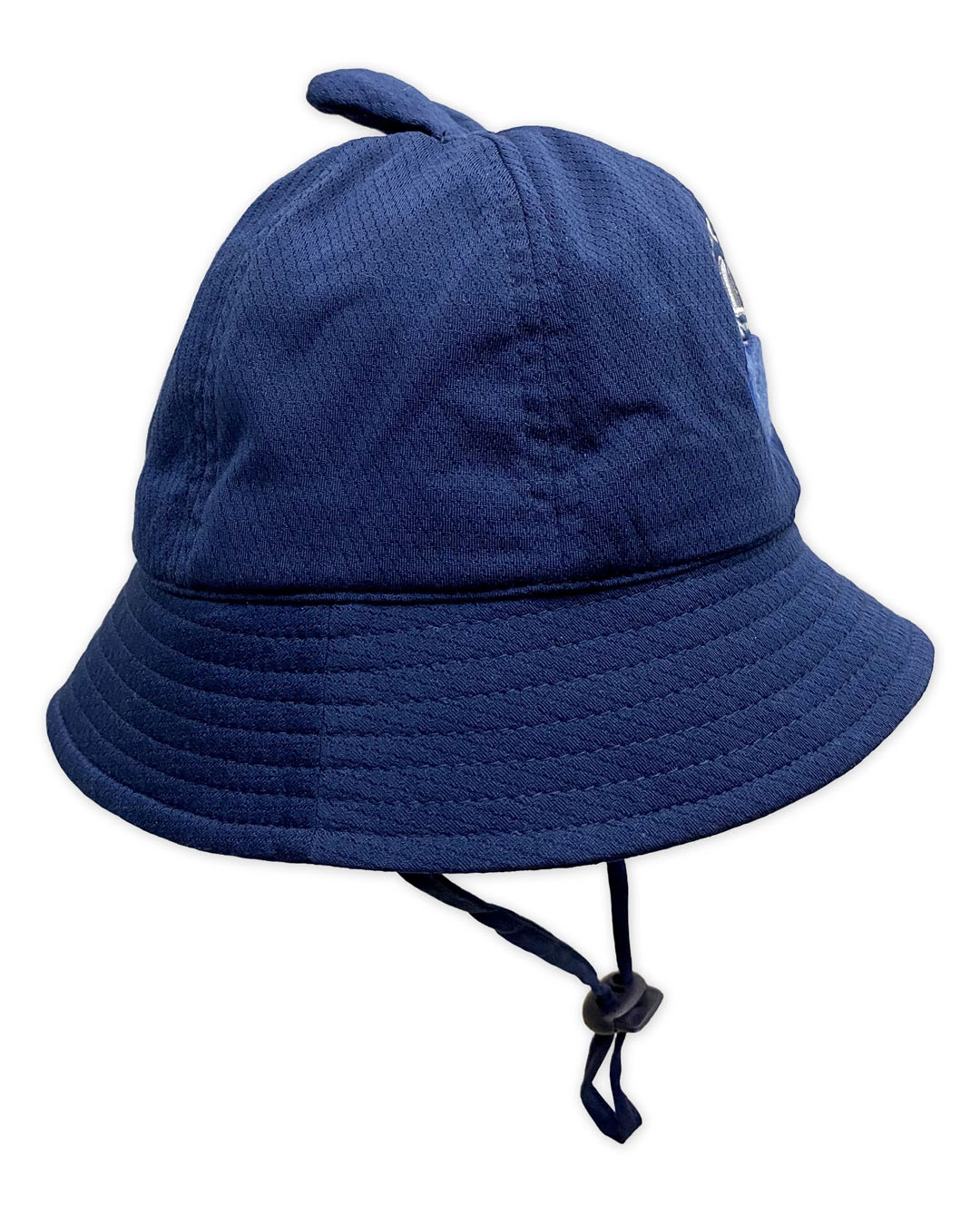 Nón vành cho bé trai Duy Ngọc in hình gà baby màu xanh đậm 3