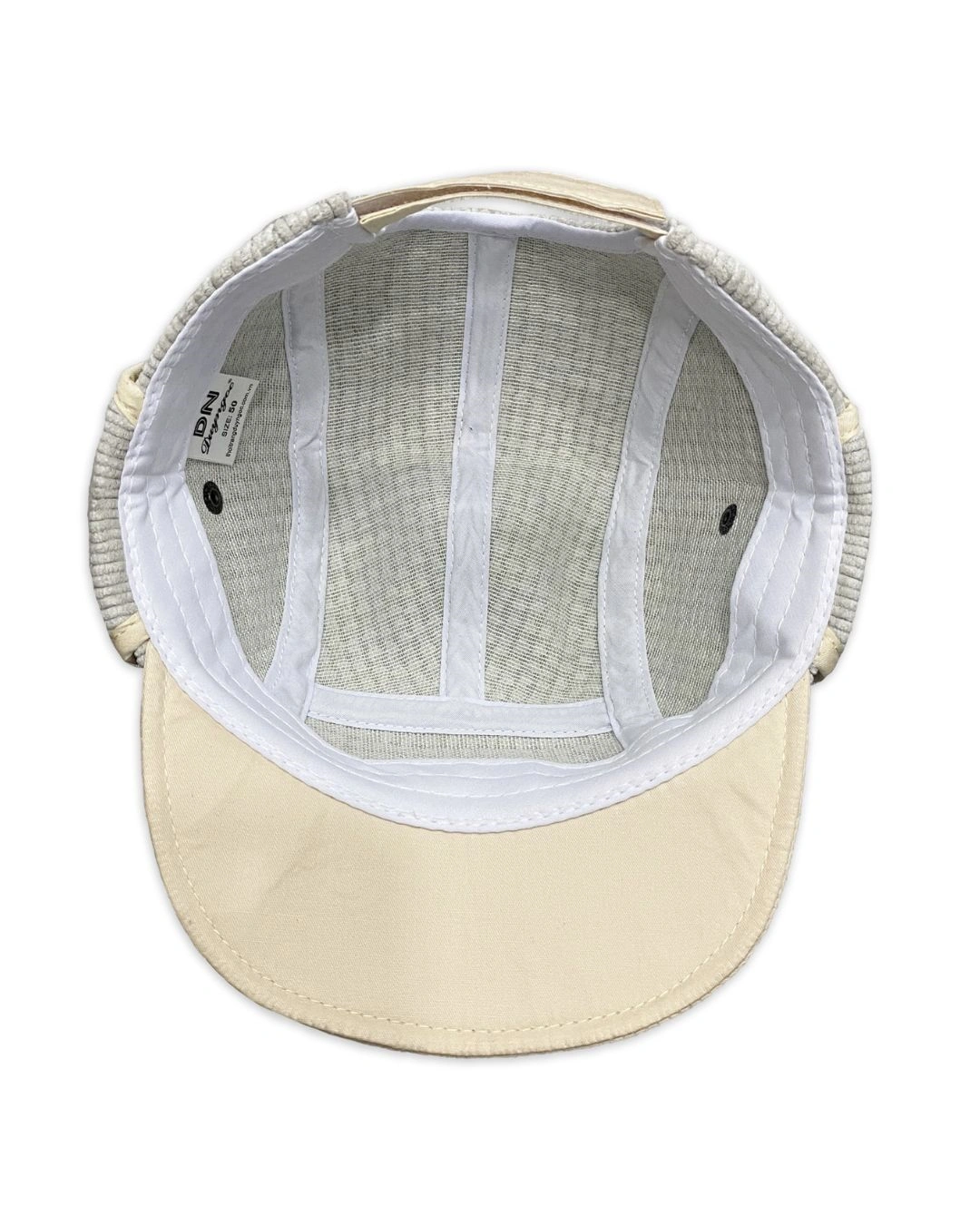 Nón kết cho bé trai Duy Ngọc che tai in chữ và hình màu xám 6