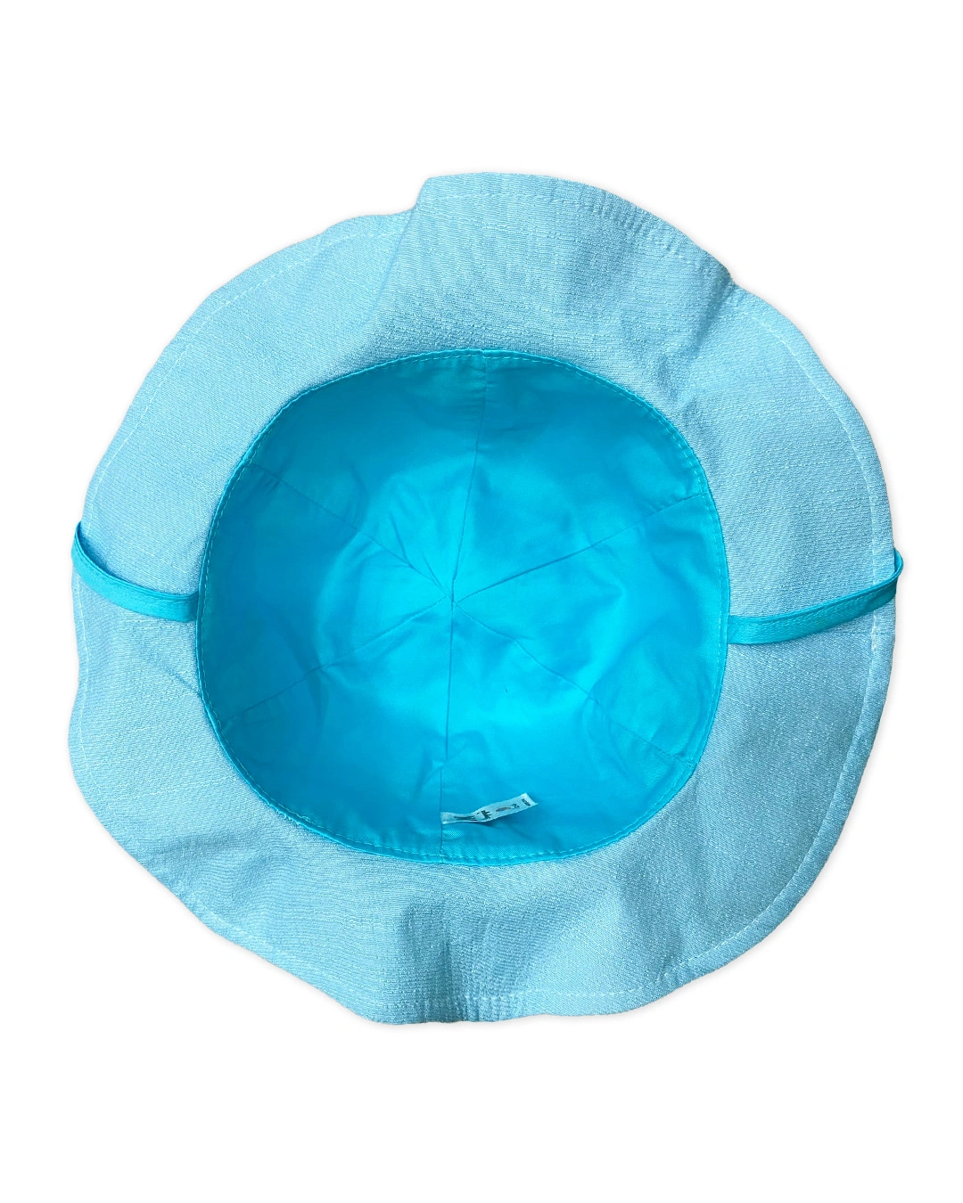 Nón vành cho bé gái Duy Ngọc thêu thỏ màu xanh dương 6