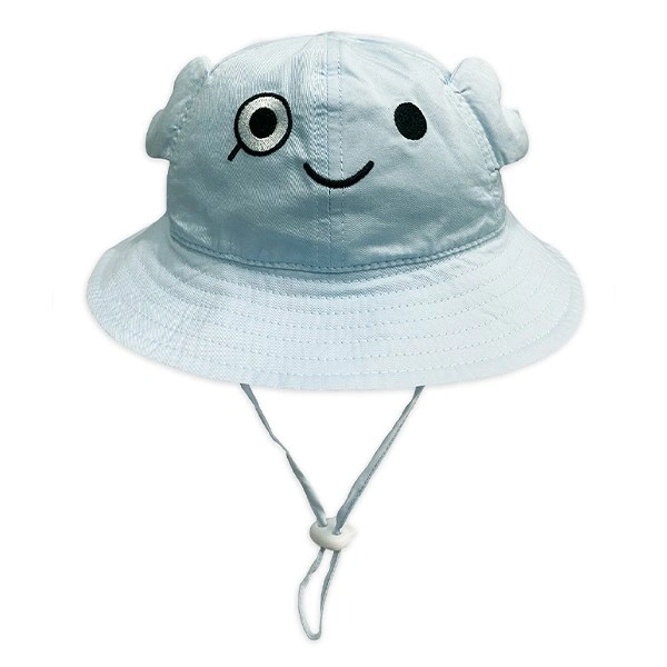 Nón vành cho bé trai Duy Ngọc in hình cua màu xanh nhạt 1