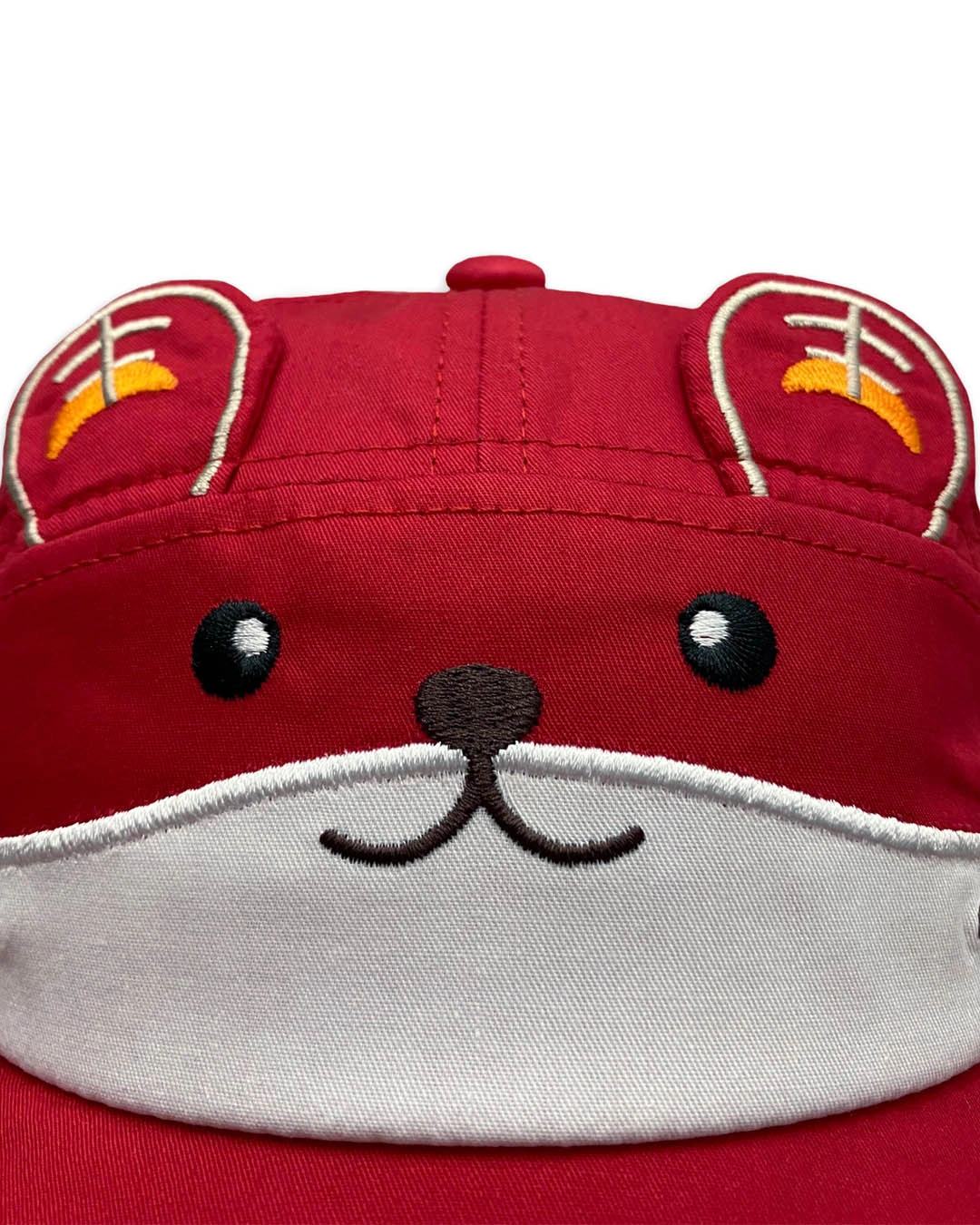 Nón kết cho bé trai Duy Ngọc thêu hổ màu đỏ 5