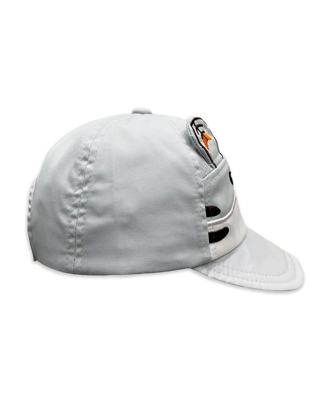 Nón kết cho bé trai Duy Ngọc thêu hổ màu xám 3