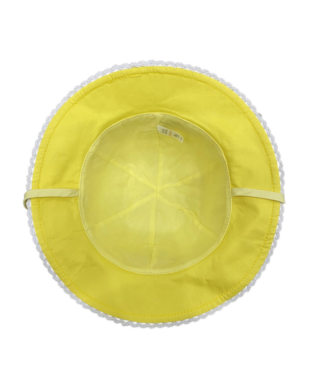 Nón vành cho bé gái Duy Ngọc thêu gấu, mây và ngôi sao màu vàng 6