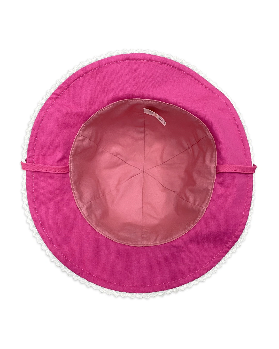 Nón vành cho bé gái Duy Ngọc thêu gấu, mây và ngôi sao màu hồng 6