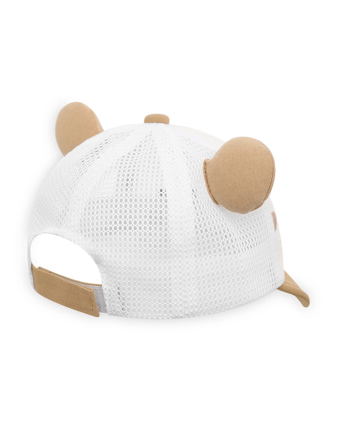Nón kết cho bé TOP KIDS in chấm bi màu da - nâu 3