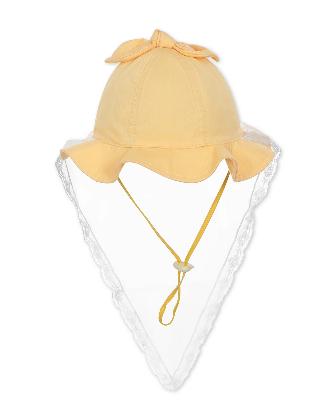 Nón vành cho bé gái Duy Ngọc thêu cừu màu hồng 10