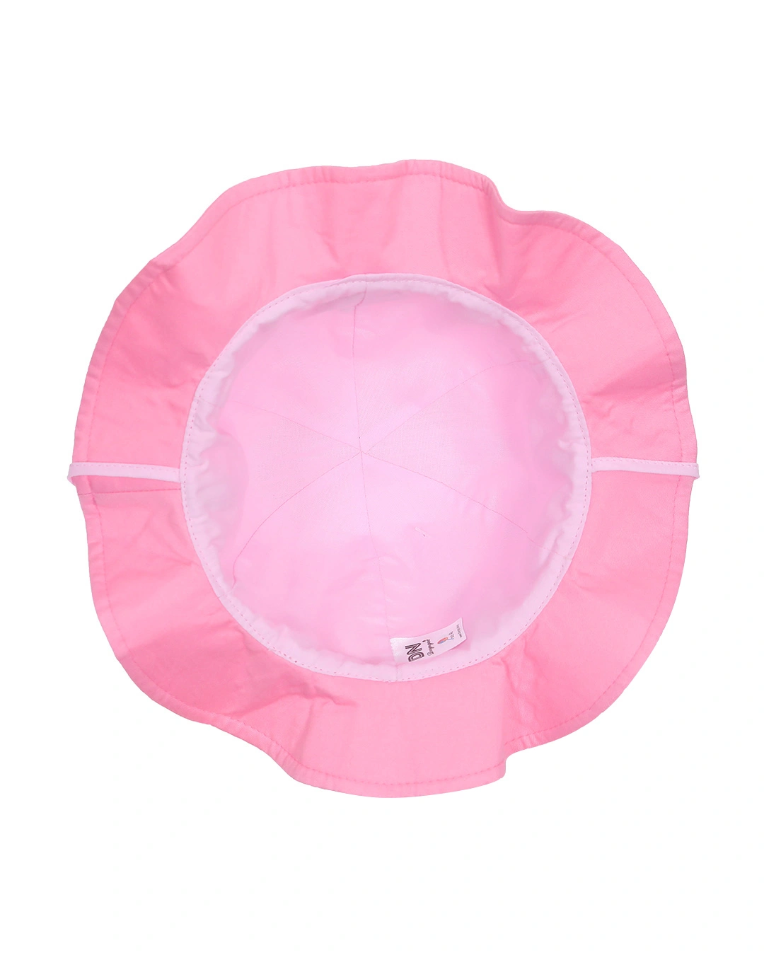 Nón vành cho bé gái Duy Ngọc thêu cừu màu hồng 6