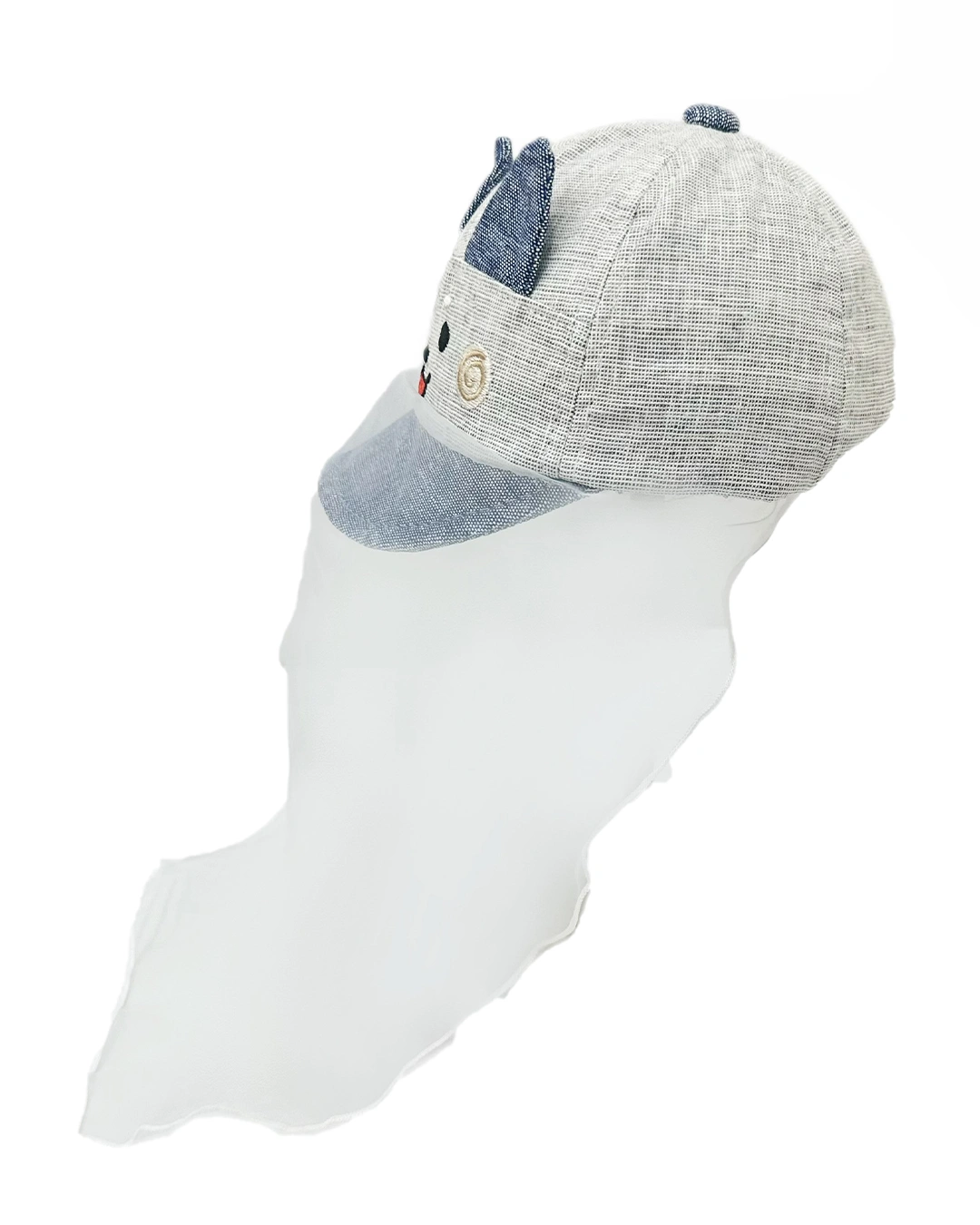 Nón kết cho bé Duy Ngọc 6132 màu xám - xanh dương 2