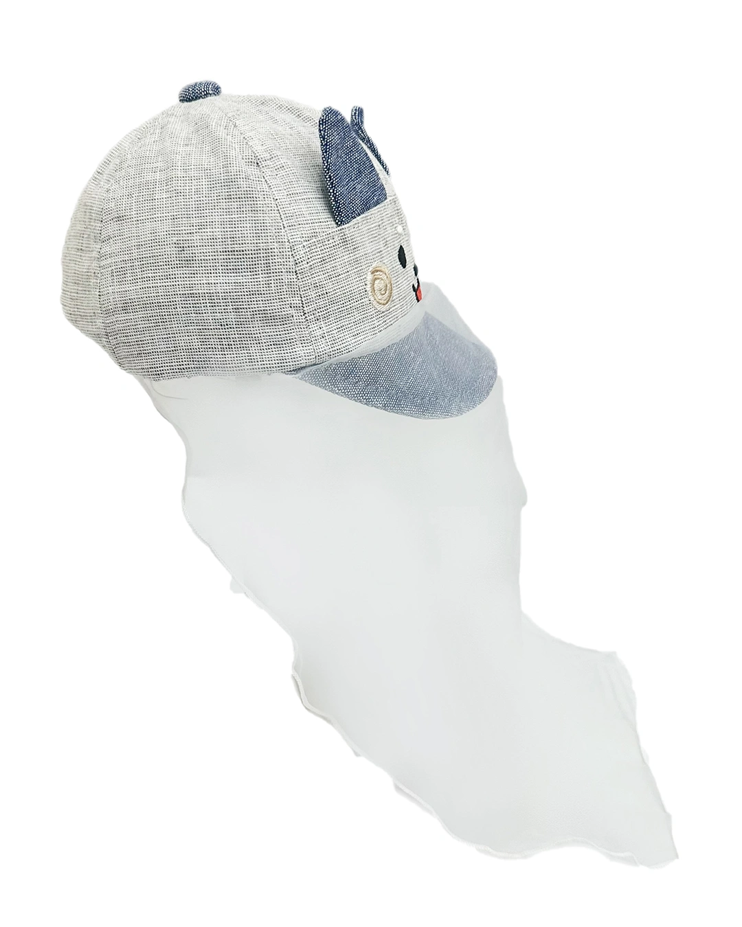 Nón kết cho bé Duy Ngọc 6132 màu xám - xanh dương 3