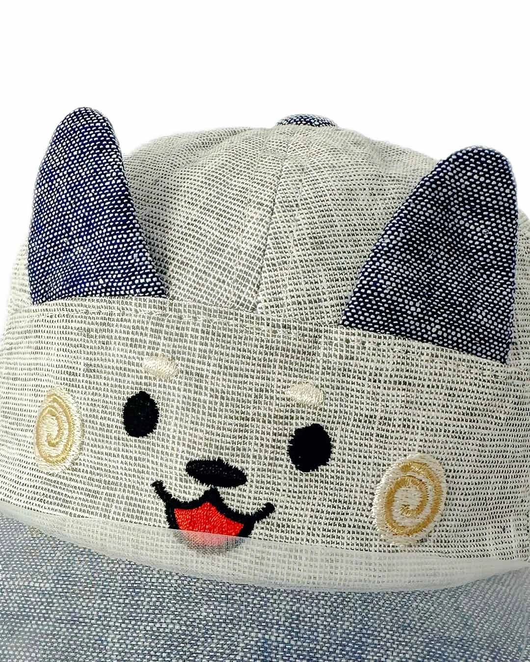 Nón kết cho bé Duy Ngọc 6132 màu xám - xanh dương 6