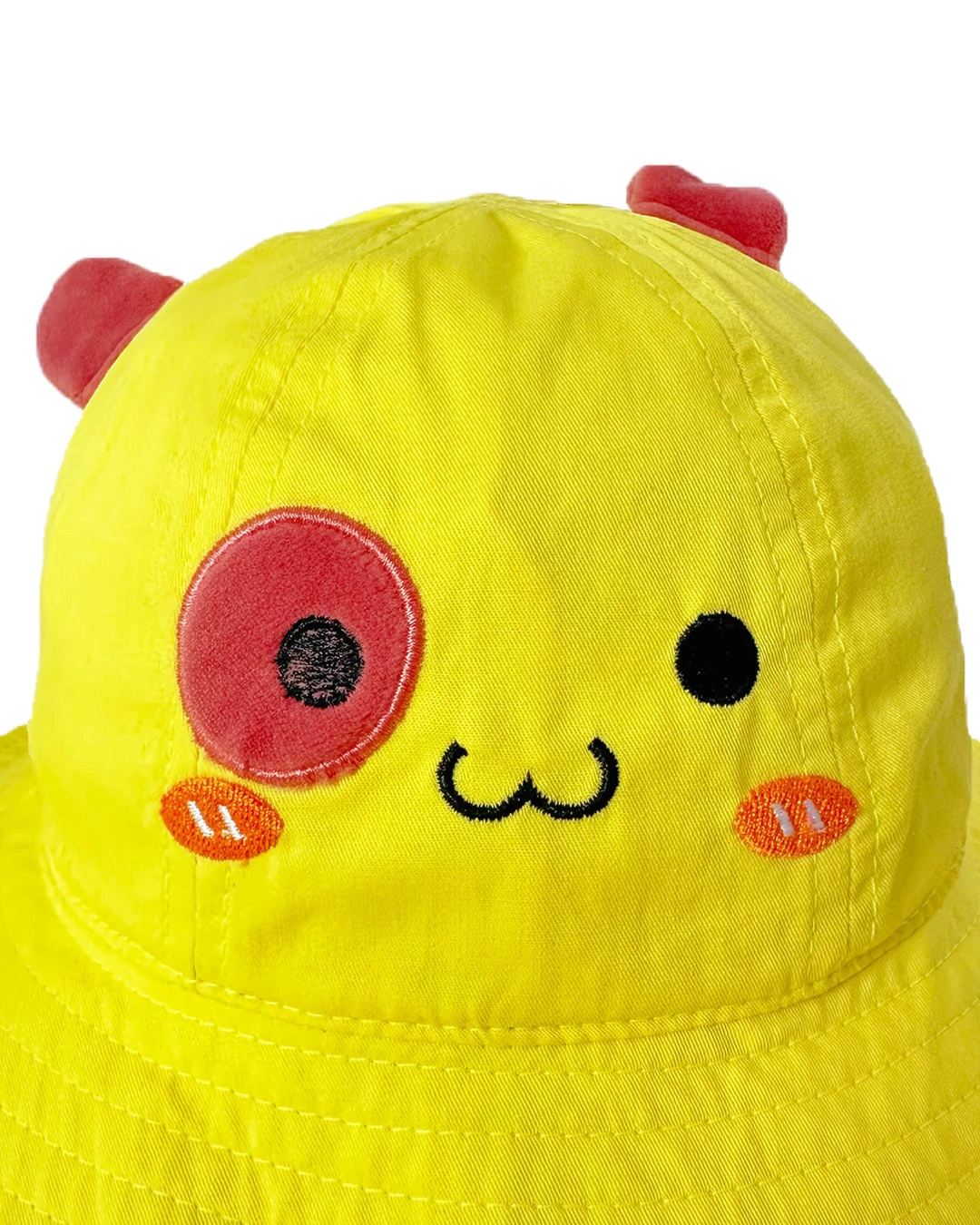Nón vành cho bé trai Duy Ngọc 4497 hai sừng màu vàng 6