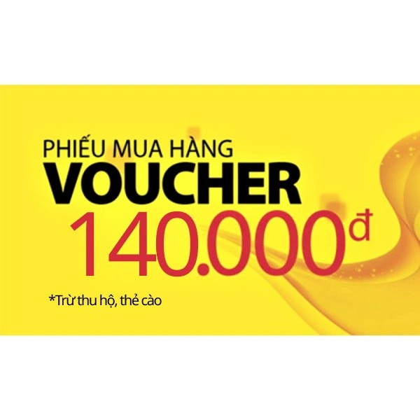 Phiếu mua hàng 140.000đ mua all sản phẩm tại AVKIDS ( trừ thu hộ, thẻ cào )