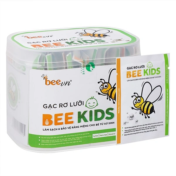 36 gói gạc rơ lưỡi Bee Kids